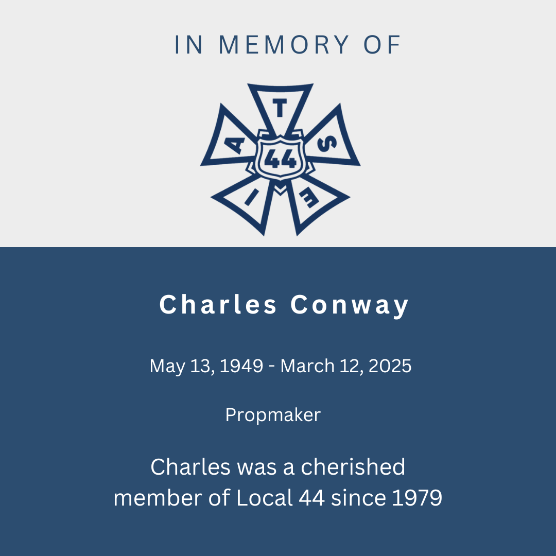 In memory of Charles Conway