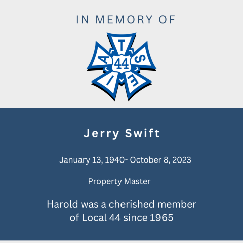 Jerry Swift- In Memoriam
