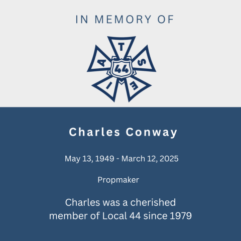 In memory of Charles Conway